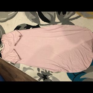 Blush Short Sleeve T-Shirt Maxi